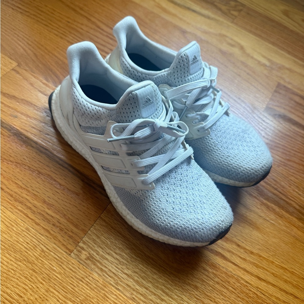 Adidas Ultraboost Light Gray Running Sneakers